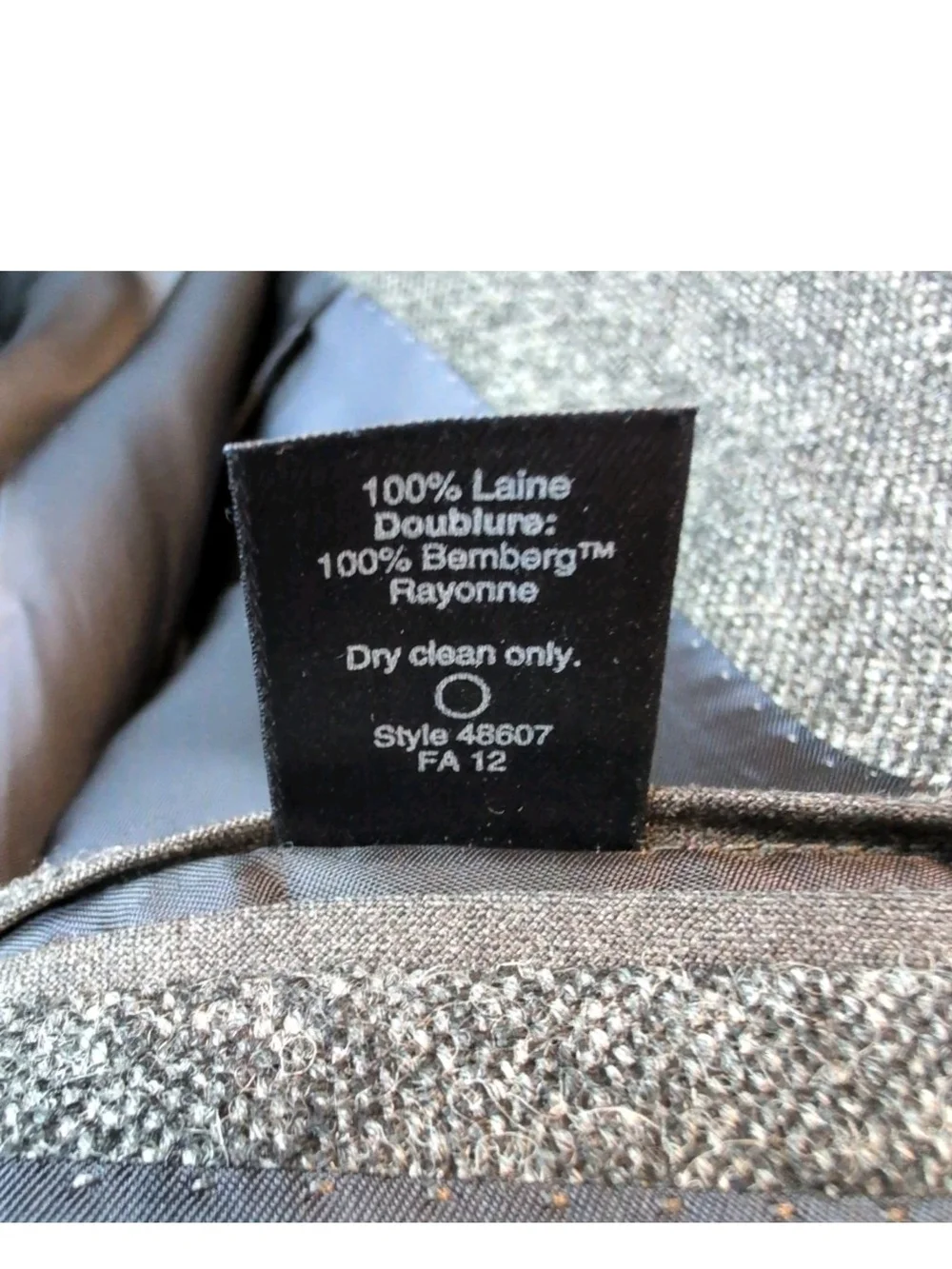 J Crew Ludlow Jacket Mens 42 Gray Yorkshire Tweed Moon Wool Sport Coat Blazer